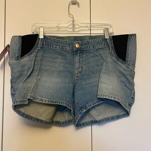 Maternity Jean shorts